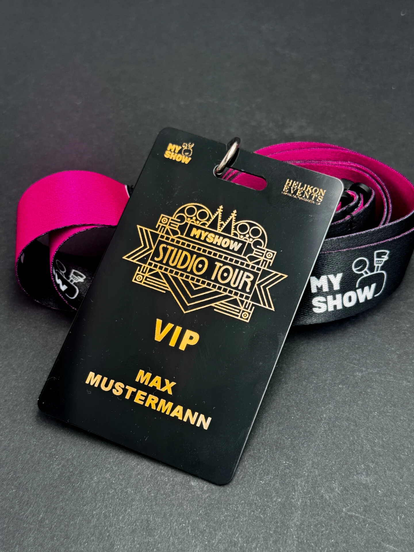 vip pass bei der myshow studiotour
